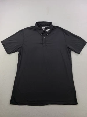 PXG Shirt Mens 2XL Black Performance Golf Polo Stretch Lightweight - Image 1 of 4