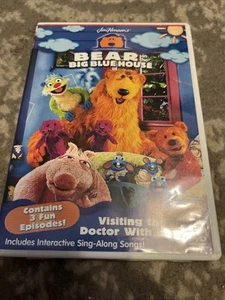 Visiting the Doctor with Bear (DVD, 2001) 2 Episodes Bear in the Big Blue House - Picture 1 of 3