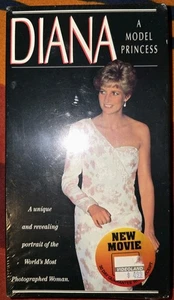 DIANA: A MODEL PRINCESS (vhs) NEW. Sealed. Rare. Wales. Narrated By Pamela Downs - Foto 1 di 2