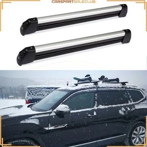 Ski Carriers Mount For 2 Snowboards or 4 Skis Top Roof Rack Unliversal - Picture 1 of 10
