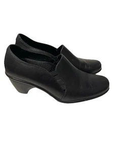 Dansko Clog Heels Damen Größe 8,5 schwarz Leder - TOP ZUSTAND! - Bild 1 von 6