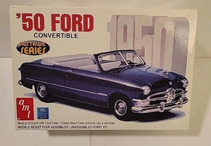 AMT '50 Ford Convertible Nostalgic Series 1/25 Scale Model Kit No. 38451 - Picture 1 of 13