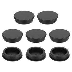 8 Stück Silikon Lochstopfen 56,3 mm, schwarz Hochtemperatur Typ Gummistopfen - Bild 1 von 7