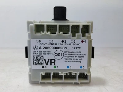2017 MERCEDES BENZ C220 C SERIES RHD DOOR CONTROL MODULE FRONT RIGHT A2059000628 Foto 1 de 2