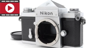 [NEAR MINT] Nikon F Eye Level Silver 35mm SLR Film Camera Body From JAPAN - Picture 1 of 10