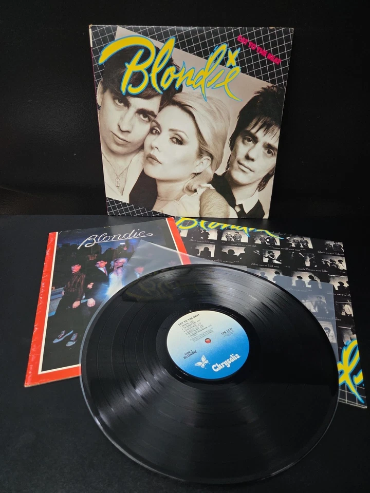 Blondie Eat To The Beat 1979 1st Press W/Insert/1979 Tour Book VG+/VG+ RARE - Image 1 of 4