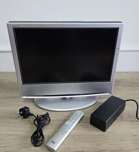 Sony Bravia KLV-S19A10U 19" LCD TV – SCART AV Retro Gaming & Remote Working  - Picture 1 of 10