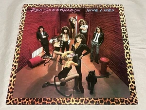 Lp Records Reo Speedwagon Nine Lives Japanese Edition Popular - Picture 1 of 4