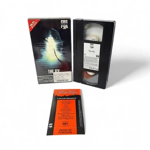 The Fly (VHS 1987) CBS Fox Video Jeff Goldblum David Cronenberg + Insert Vintage - Bild 1 von 13