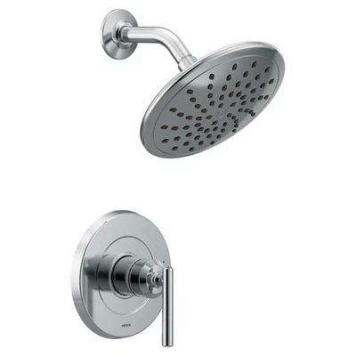 MOEN Gibson UT3002EP One-Handle Single Function 8-Inches Round Shower Faucet in - Image 1 of 4