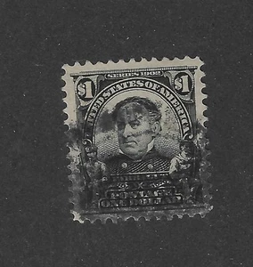 US Scott # 311, $1 black, Faragut,1903, VF+, scv $120 - Picture 1 of 2