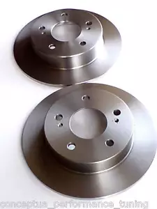 OE Spec Rear Brake Discs x 2 - For Nissan S15 Silvia SR20DET spec R - Picture 1 of 1