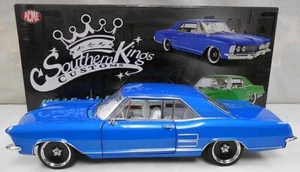 BUICK 1964 RIVIERA BLUE SOUTHERN KING CUSTOM CRUISER 1/18 ACME  - Picture 1 of 2
