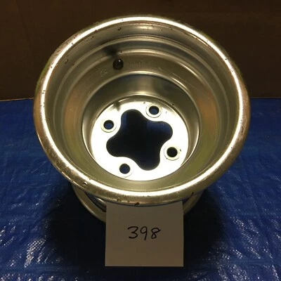 Rueda trasera ATV HONDA TRX plateada 9" DID 09/87 código de fecha (4 en 110 mm) Foto 1 de 4