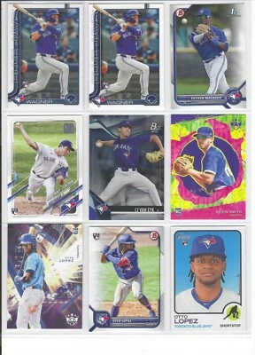Toronto Blue Jays Rookie Will Wagner, Otto Lopez, Machado First Bowman ++++ - Image 1 of 2