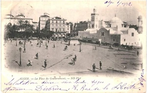 CPA Carte postale Algérie Alger Place du Gouvernement 1902 VM79714ok - Picture 1 of 2
