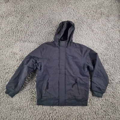 Carhartt Jacket Mens Large Kodiak Blouson Black Windbreaker R21-15 - Image 1 of 4