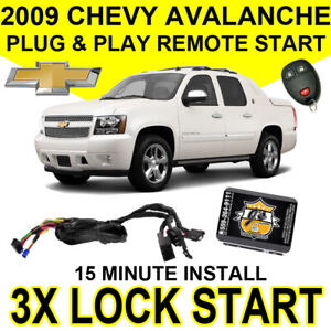 Js Alarms Plug & Play Remote Start For 2009 Chevy Avalanche GM10