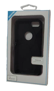 Asmyna Cell Phone Case For iPhone 8/7 Black New Premium Wireless Accessories - Picture 1 of 2