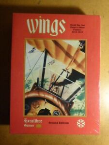 Wings: World War One Plane to Plane Combat 1916-1918 By Excalibre Games SEALED