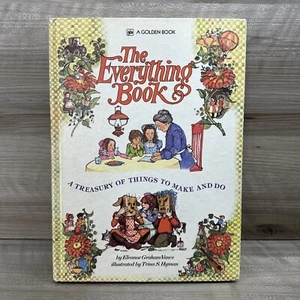 Vintage "The Everything Book" Hardcover Book 1975 2nd Printing Golden Book Vance - Bild 1 von 8