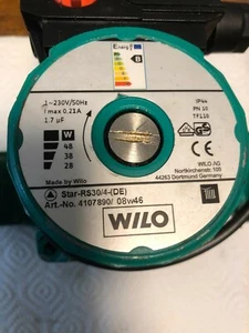 Bomba de calefacción Wilo Star RS30/4-(DE) bomba de circulación 230V totalmente funcional  - Imagen 1 de 1