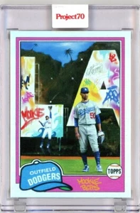 2021 TOPPS PROJECT 70 - MOOKIE BETTS BY CES - RAINBOW FOIL 13/70 #146 - Picture 1 of 2
