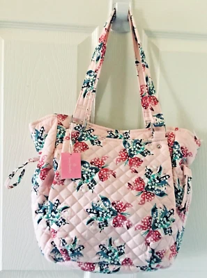 Vera Bradley ~ "Happiness Returns Pink" ~ Glenna Satchel Shoulder Bag ~ NWT - Image 1 of 4