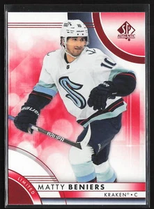 Matty Beniers 2023-24 SP Authentic Limited #14 Seattle Kraken - Picture 1 of 2