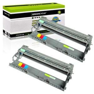 2PK DR-210CL CYM Drum Unit Fits for Brother DCP-9010CN MFC-9010CN 9120CN 9125CN - Picture 1 of 12