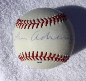 SIGNIERT JOHN ASHCROFT US GENERALSTAATSANWALT 9/11 BUSH BIN LADEN AUTO BALL BASEBALL - Bild 1 von 5