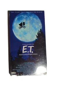 E.T. The Extra Terrestrial VHS TAPE 1988 Green Flap MCA Factory SEALED - Imagen 1 de 6