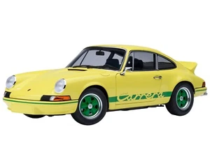 PORSCHE 911 CARRERA 2.7 RS LIGHT YELLOW 1/18 MODEL CAR BY AUTOART 78033 - Picture 1 of 15