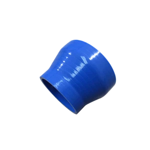 CXRacing Uinversal 4"-3" Blue Silicon Straight hose reducer Coupler 3" Long - Imagen 1 de 1