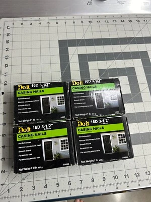 4 磅 Do It 16d x 3-1/2 英寸 10 ga 热镀锌装饰套管钉 713776 — 第 1/4 张图片