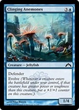 Mtg magic gtc - (4x) clinging anemones/anemones tenacious, English/vo