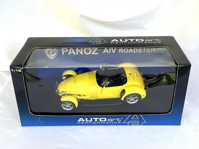 AUTOart / Auto Art Performance - Panoz AIV ROADSTER (Yellow) - 1/18 Diecast - Image 1 of 4