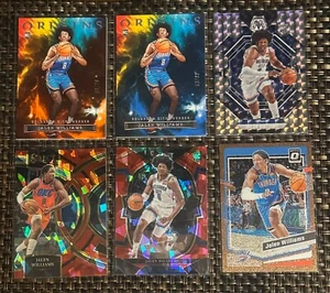 Jalen Williams 2022-23 Origins Orange /75 + Blue /99 RCs - 6 CARD MIXED LOT - Picture 1 of 21