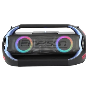 Emerson Triad Grip Portable Bluetooth LED Party Speaker w Rechargeable Battery - Picture 1 of 5