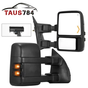Espejos retrovisores eléctricos térmicos con señal de humo para Ford F250-F550 Super Duty 2008-2016 - Imagen 1 de 8
