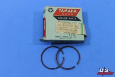Nuevo de Lote Antiguo Yamaha OEM 1968 YAS1C AS1 STD 183-11601-00 Juego de Anillos de Pistón Estándar Foto 1 de 4
