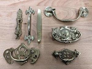 Assorted Brass Cupboard / Drawer Handles - Picture 1 of 9