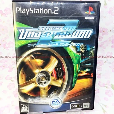 USED PS2 PlayStation 2 Need for Speed Underground 2 06554 JAPAN IMPORT - Image 1 of 3