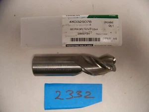 1.00 DIA 3FL CARBIDE ENDMILL 1.5 LOC .312 RAD 4.0 OAL (ITEM #2332) - Picture 1 of 1