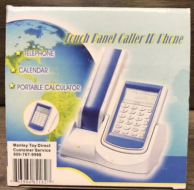 НОВЫЙ! Сенсорная панель идентификатор вызывающего абонента телефон, календарь, портативный калькулятор - Изображение 1 из 3