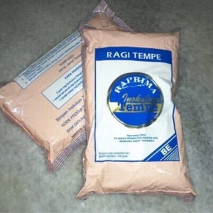 500g 17oz. RAPRIMA TEMPEH RAGI TEMPE Starter Inoculum Tempe Homemade Protein - Picture 1 of 3