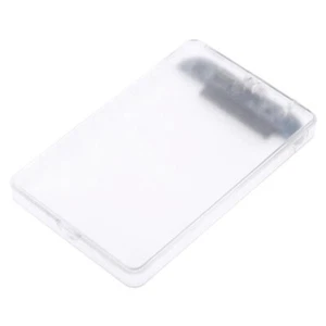 1Pc USB 3.0 Micro External Hard Drive Enclosure Transparent External Case for - Photo 1/12