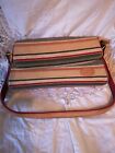 VINTAGE FLEMISH TAPESTRIES LEATHER CROSS BODY HAND BAG USED BUT EXCELLENT...