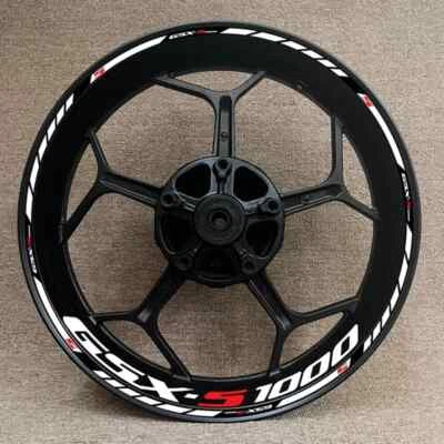 For Suzuki Gsxs1000 GSXS 1000 Wheel Hub Rim Decorative Decal Reflective Sticker - Image 1 of 4