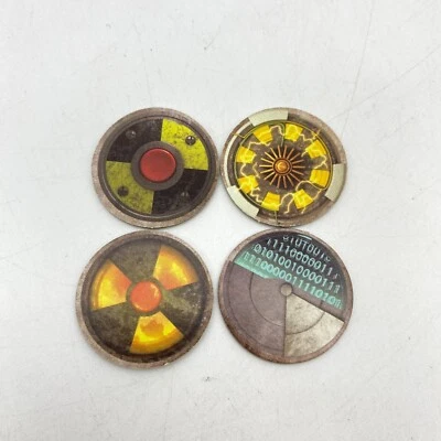 Halo Interactive Strategy Game 4 Campaign Tokens 2008 Replacement Pieces Parts - Image 1 of 2